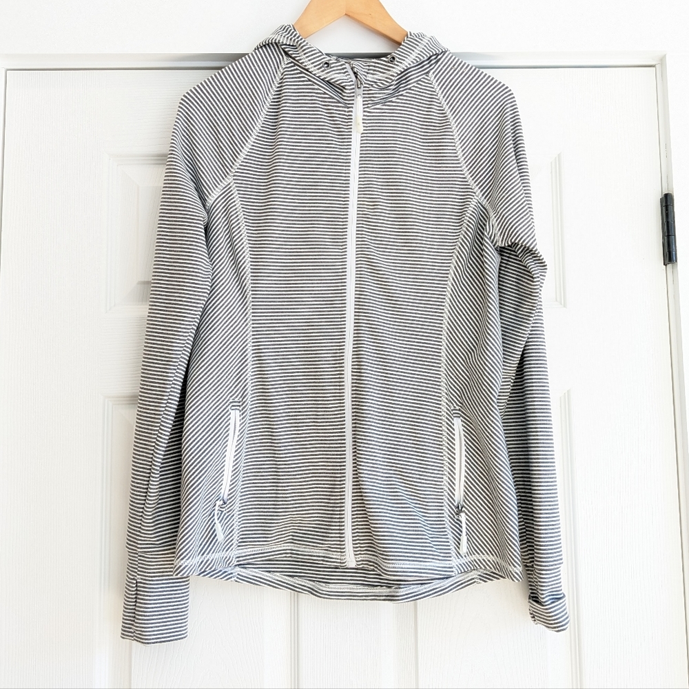 Kyodan Athletic Striped Hoodie